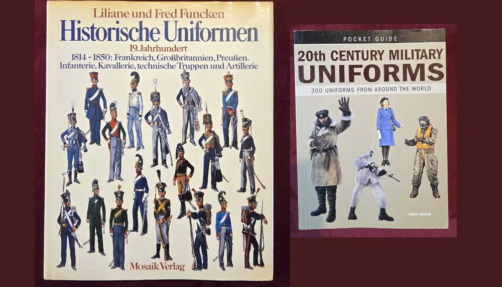 Униформи на 19ти и 20ти век - 2 енциклопедии