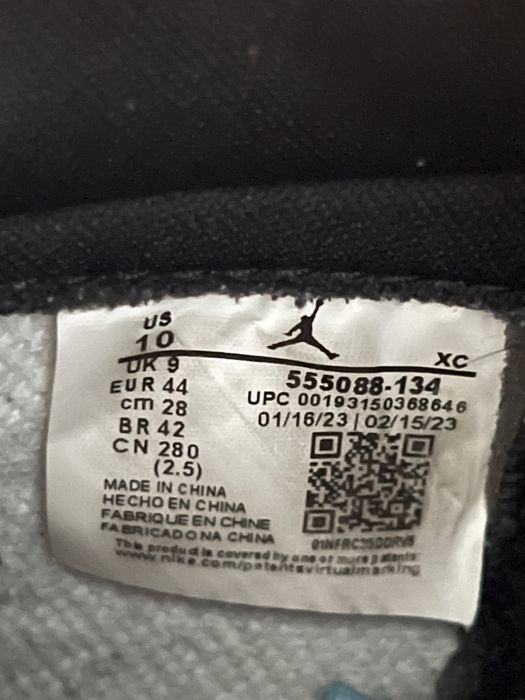 Jordan 1 High Retro OG "University Blue"