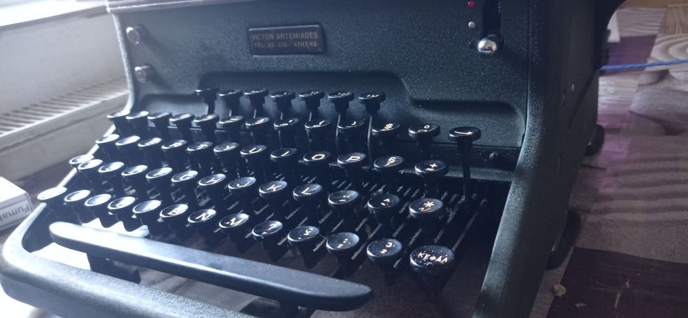 Halda mașina mecanica  de scris suedeză raritate