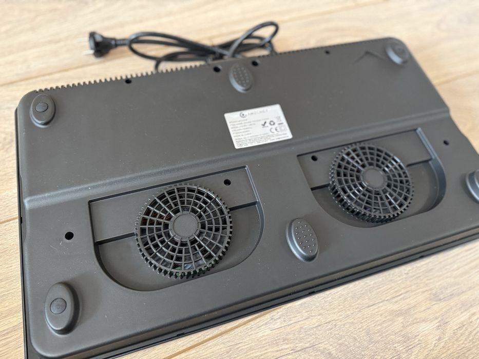 Индукционен котлон AMZCHEF с 2 зони – 3500W, нов