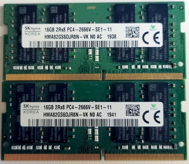 памет RAМ SODIMM SKhynix 2x 16Gb (32Gb) DDR4 2666