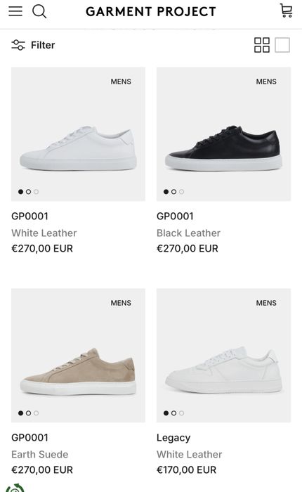 Сникърси GARMENT PROJECT .Номер 43