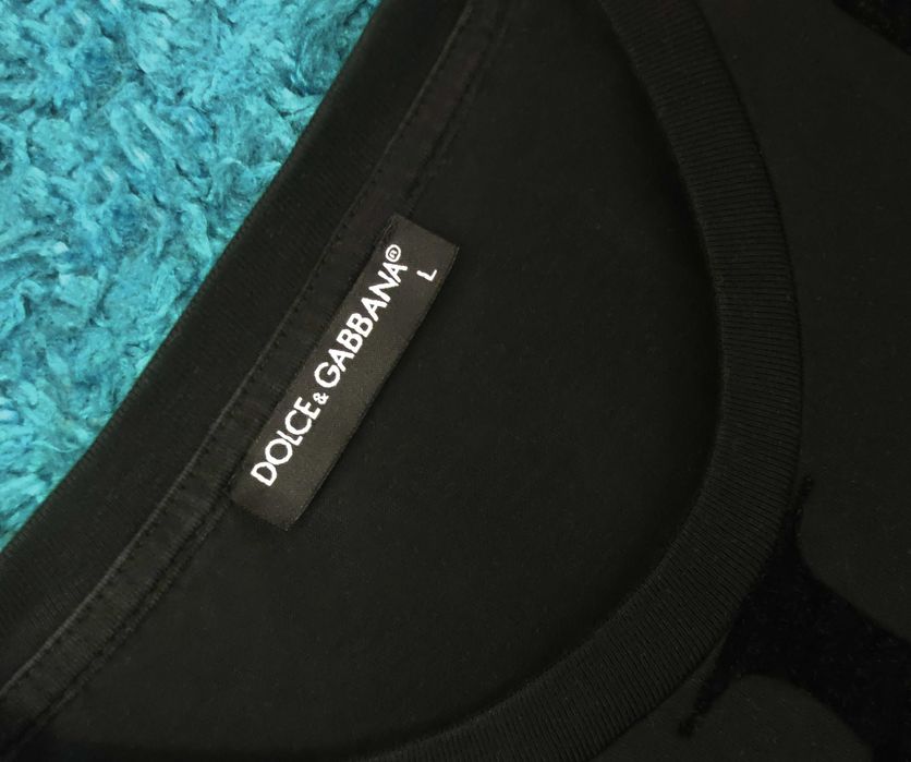 Tricou Dolce Gabanna Black Velvet