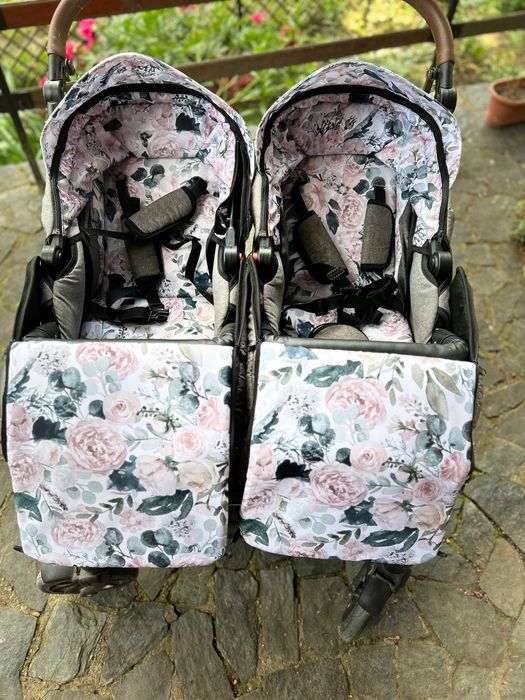 Количка за близнаци 3 в 1