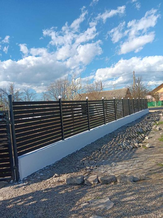 Garduri din panou stil jaluzele de diferite modele si dimensiuni