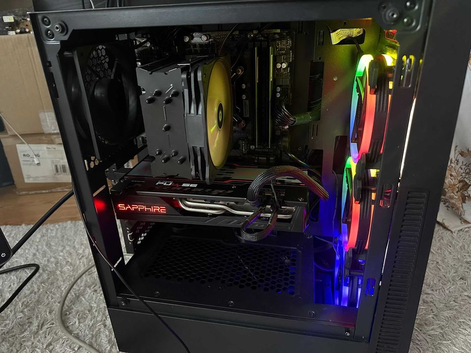 PC Gaming I7 7700 16GB Ram SSD 500GB GTX 1070 sau RX 580 8 GB HDD 1TB