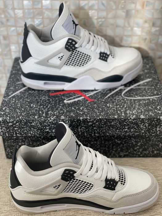 Jordan 4 Retro Military Black Air Nike Max 1 Midnight Navy Oreo White