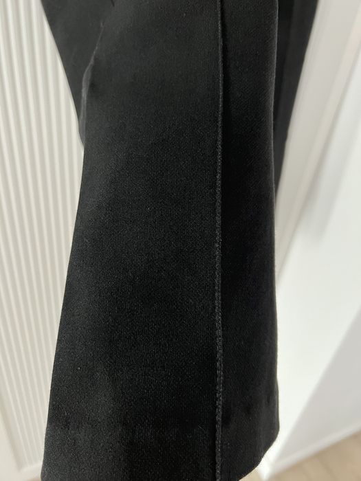 Pantalon negru, stofa