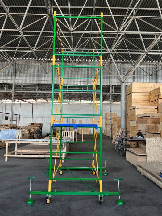 Изготовление вышек тур, лесов на колесах с поддонами, и ограждением