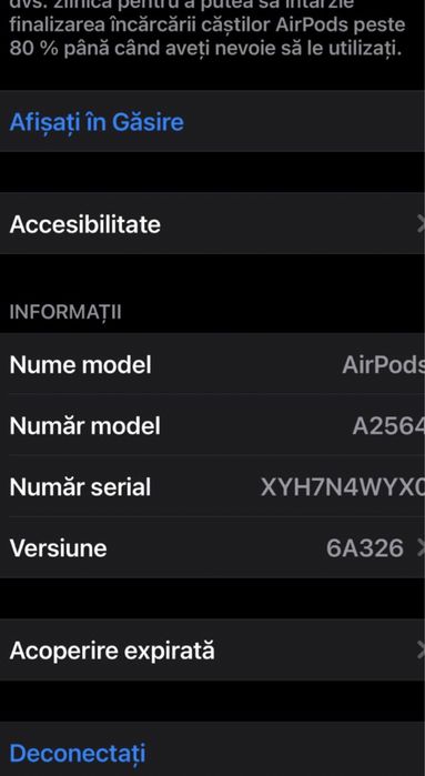 Vand airpods 3 originale fara cutie!