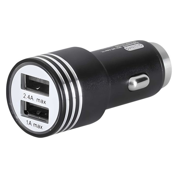 Set 8 buc, Încărcător telefon auto 12V 24V cu 2 porturi USB