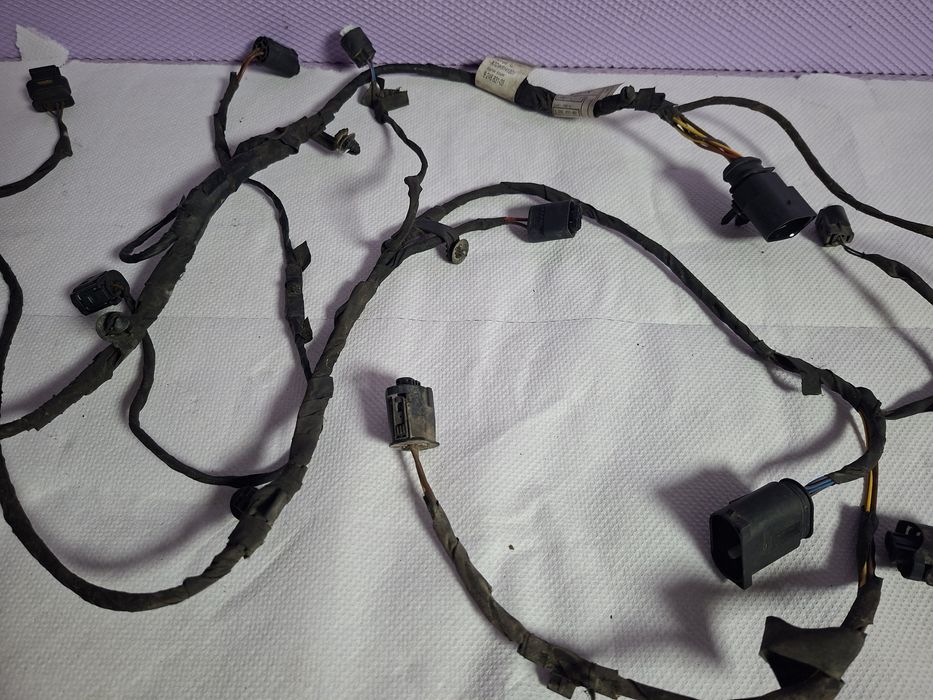 Cablaj Instalatie Senzori Parcare PDC Bara Fata BMW Seria 5 F10 F11 OEM 9246831