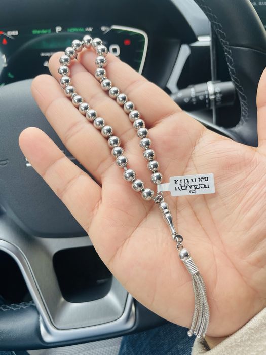 кумуш тасбех 925 проба Туркмя