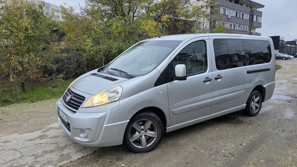 Fiat scudo 8+1 locuri 2.0 diesel varianta lunga usi ambele parti