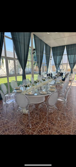 Продам стулья прозрачные 50 штук