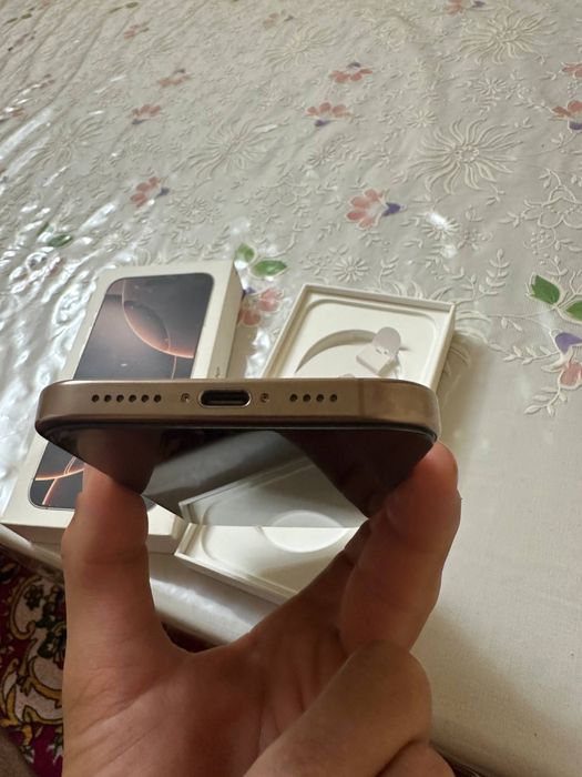 16 PRO MAX DESERT 256 gb full