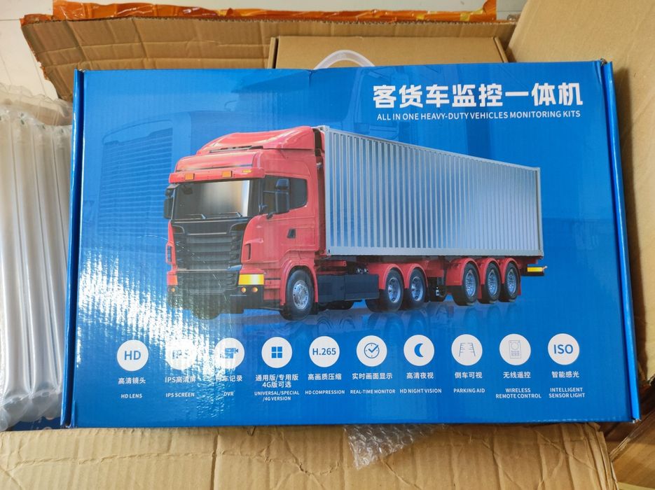 360 градусов 5 камеры проводная видеорегистратор для грузовых автомоби