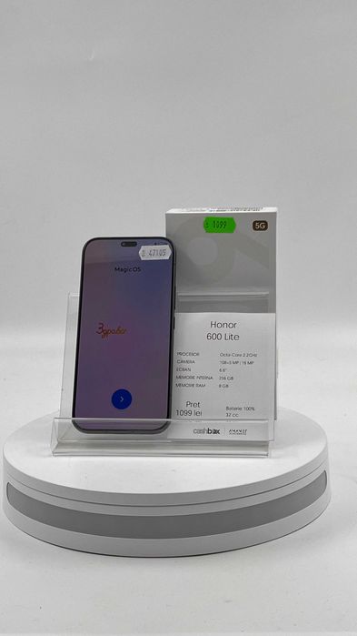 Honor 600 Lite 5G 256GB/8 baterie 100% 32cc Garantie 24 luni CashBox