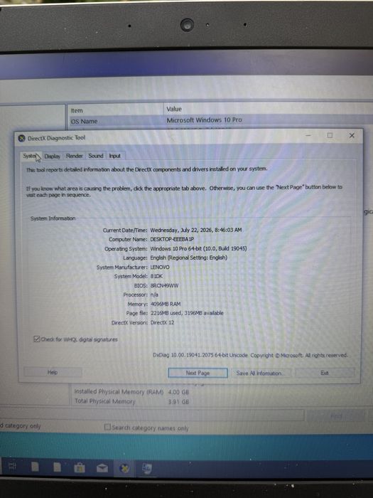 Leptop Lenovo ideapad 330