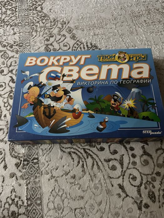 Продается настольная игра «викторина по географии»