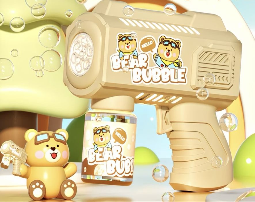 Пистолет мыльные пузыри