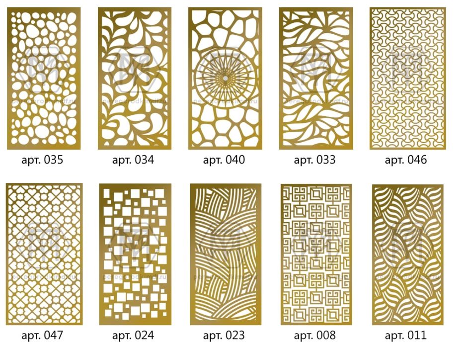 Dekor panellar, 3D elementlar, radiator panjaralari  ishlab chiqaramiz