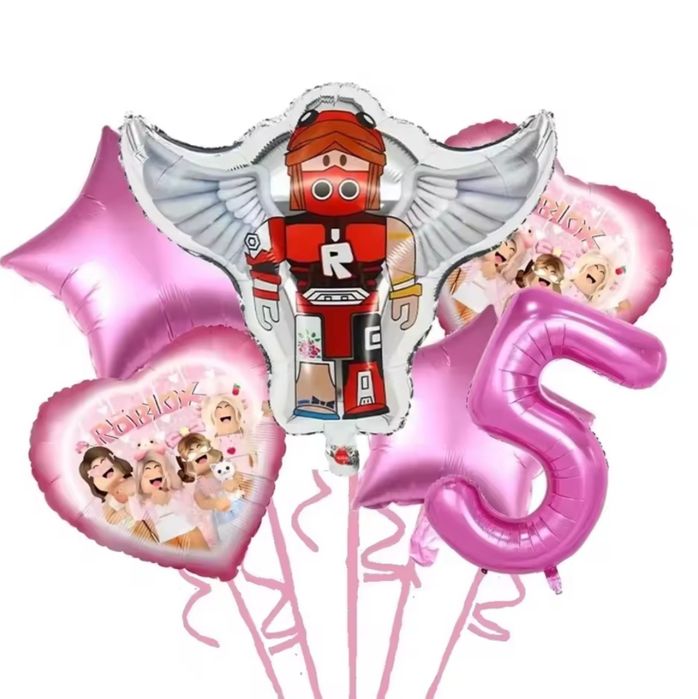 Парти сет украса Скай и Роблокс - момиче