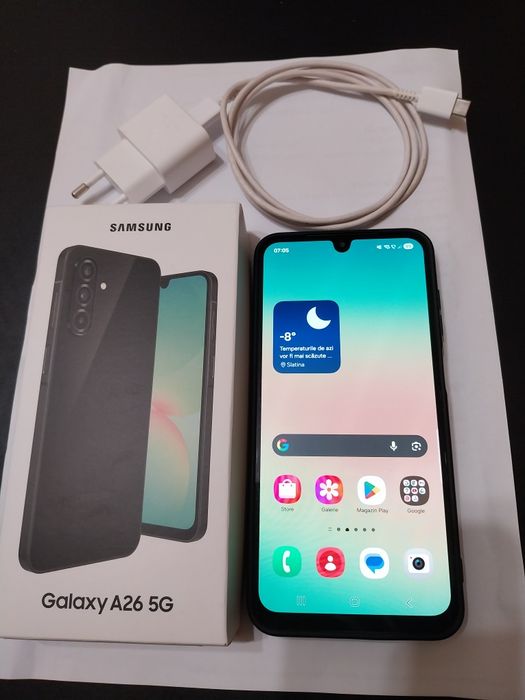Telefon Samsung A26 5G.