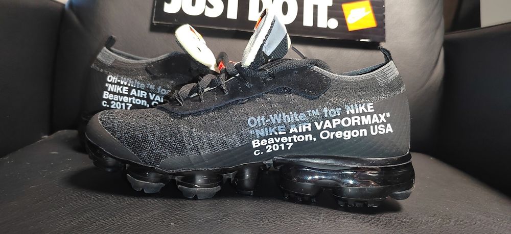 Nike Air Vapormax Off-White, номер 38