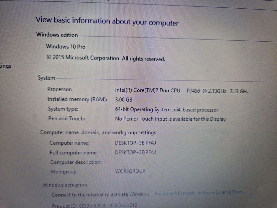 Laptop Acer Aspire 7736G  17,3" SSD