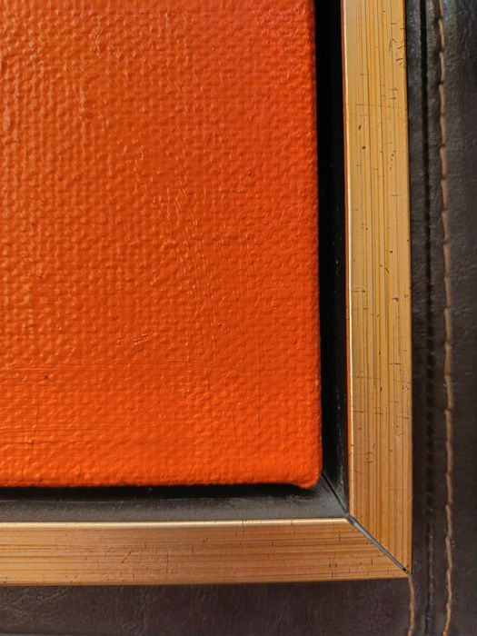 Абстрактна картина масло върху ленено платно размери 40/30 см.