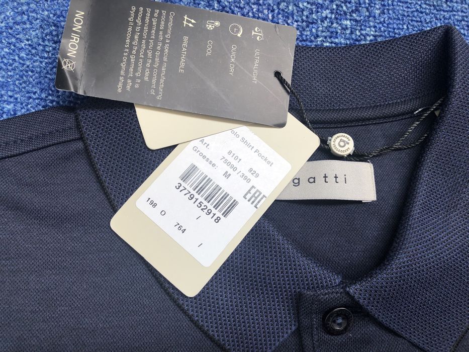 Bugatti / KnowledgeCotton Apparel ОРИГИНАЛНИ мъжки поло тениски М/L