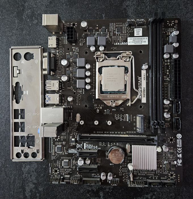 Комплект Biostar H410MH, I3-10100F
