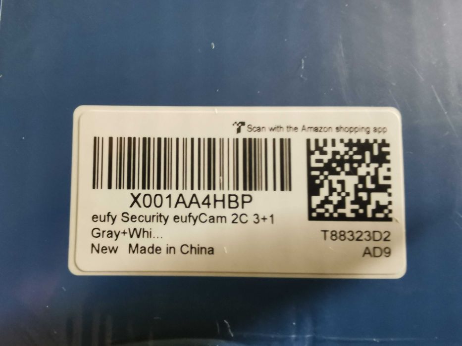 Sistem de supraveghere video eufyCam 2C Security, 3 camere,HD 1080p,sigilat