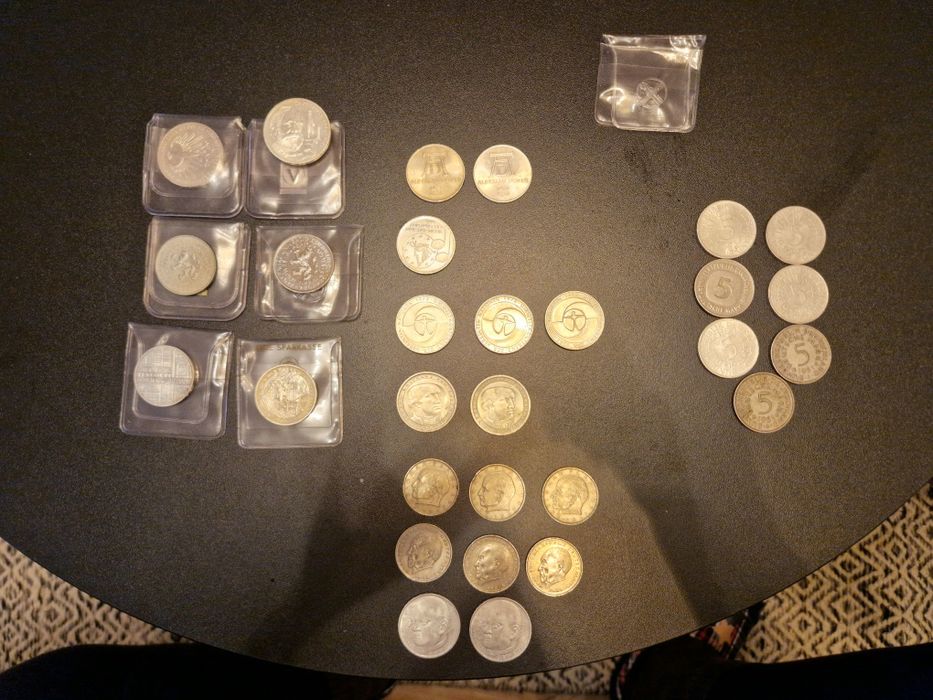 Monede vechi germane,deutsche mark din argint