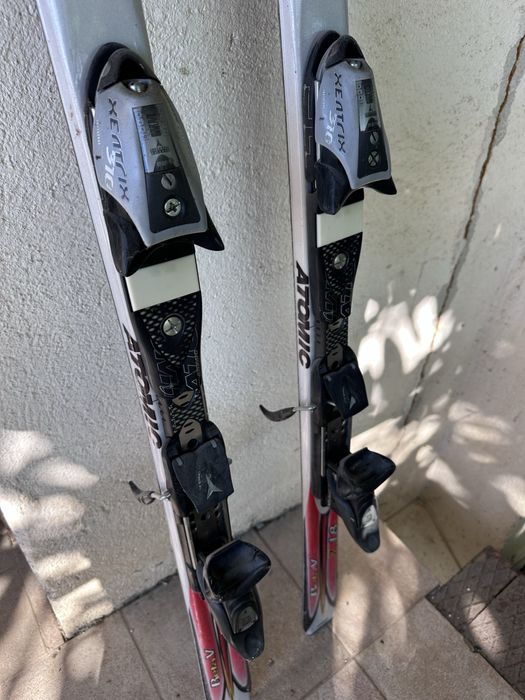 Ски Atomic beta V 7.18 и щеки Leki Ventrix Ultra 6.0 series