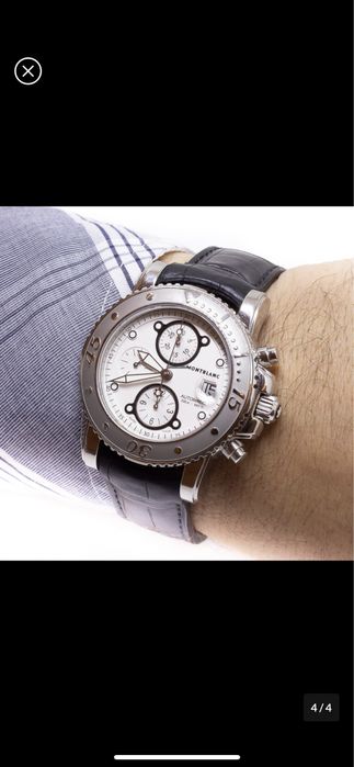 Часы MontBlanc на браслете