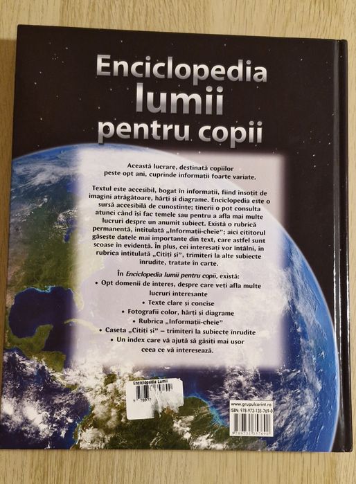 Enciclopedia lumii pentru copii - Editura Corint