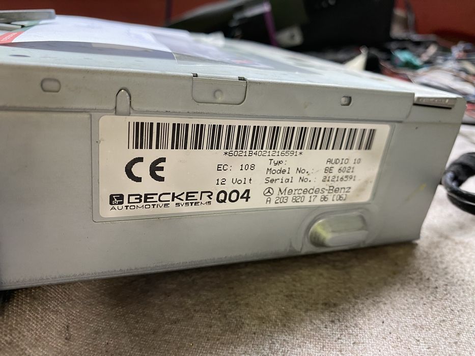 Radio cd Mercedes C-klase