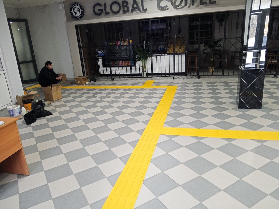 Пандус бойынша барлық жұмыстар