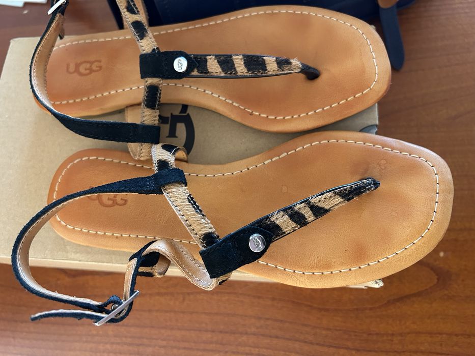 Кожени сандали UGG
