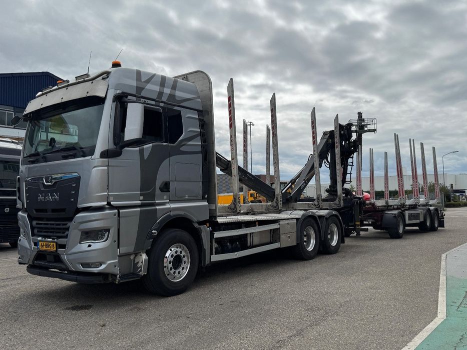 Man 28510 forestier..macara lemn bustean