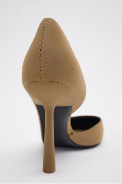 Атласные туфли Zara