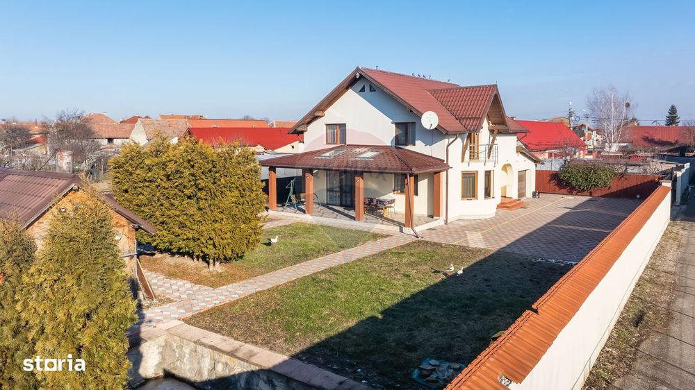 Casă individuală cu grădină și garaj în Prejmer –mobilată, comision 0%