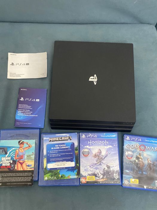 Продам PS4 pro 1 tb