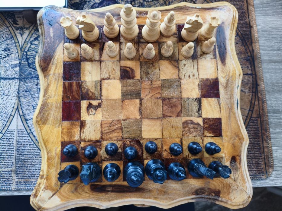 Tabla șah din lemn