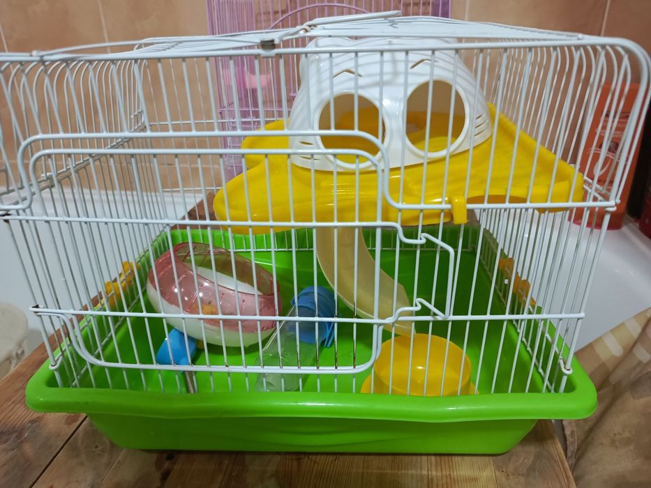 Новая клетка для хомяка