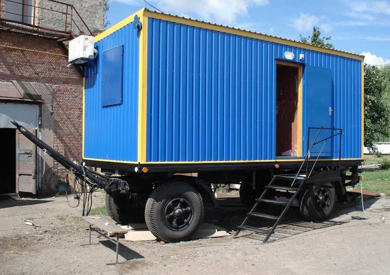 Жилой вагончик на шасси