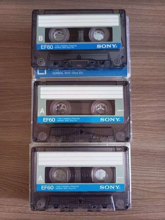 Аудиокассеты "Sony"