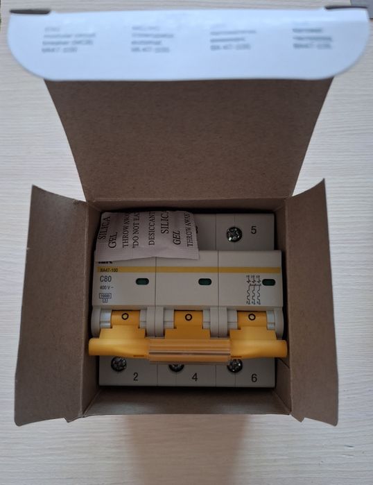 Автомат IEK С 80 ВА 47-100